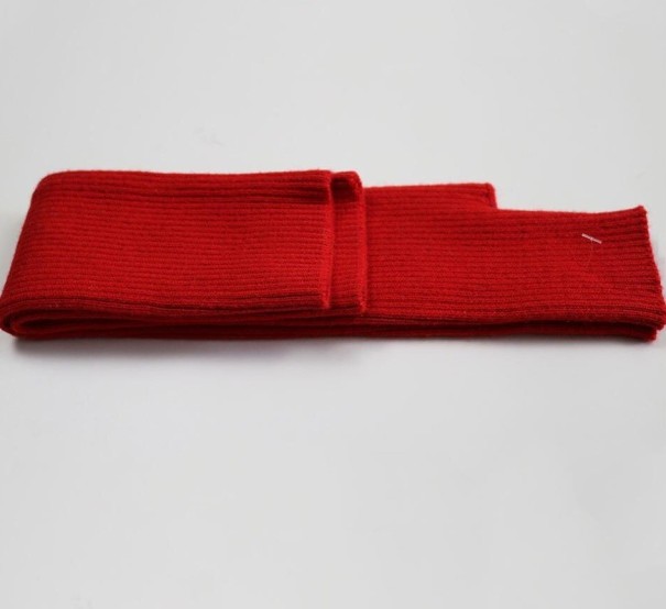 Lange armwarmers voor dames rood