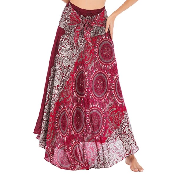 Lange boho-rok voor dames 4