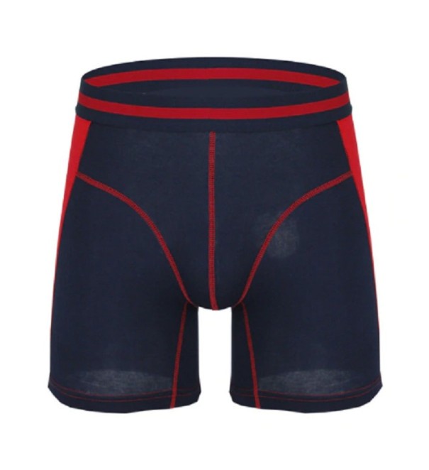 Lange boxershorts til mænd B2 mørkeblå XL
