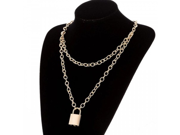 Lange damesketting met hanger 6