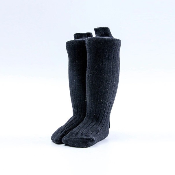 Lange Kindersocken beige 1-3 Jahre