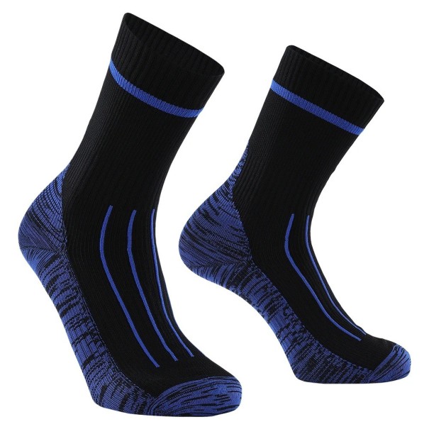 Lange Winter-Skisocken, wasserdichte Socken für Herren, warme Herrensocken für den Winter blau 36-38