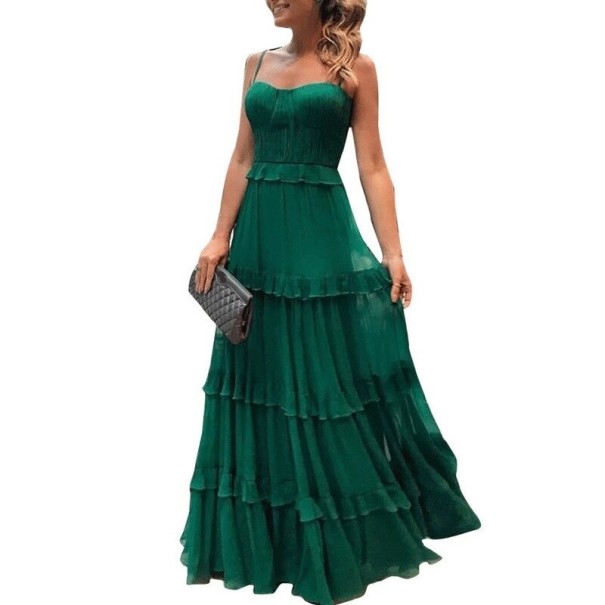 Langes Damenkleid P1036 XS