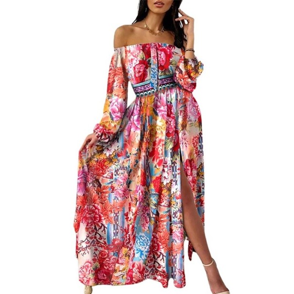 Langes Damenkleid P1152 S 2