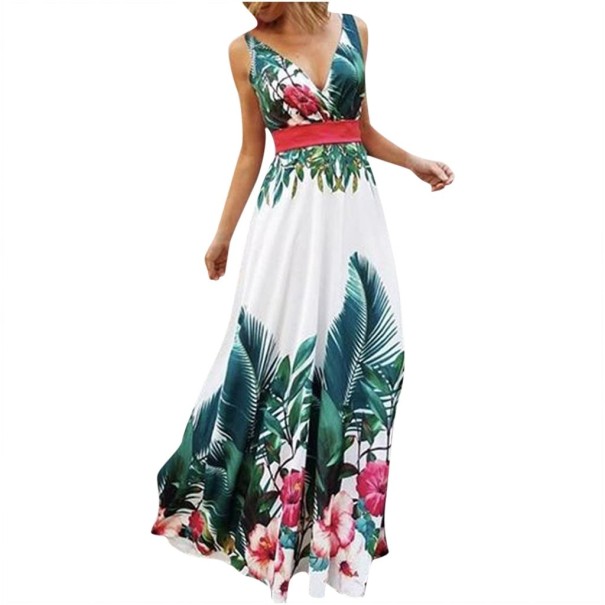 Langes Sommerkleid S