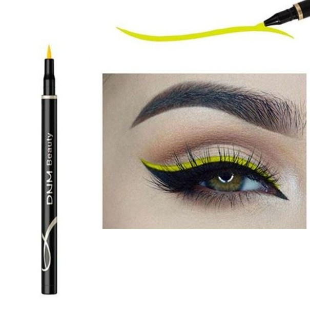 Langlebiger Eyeliner dunkelgelb