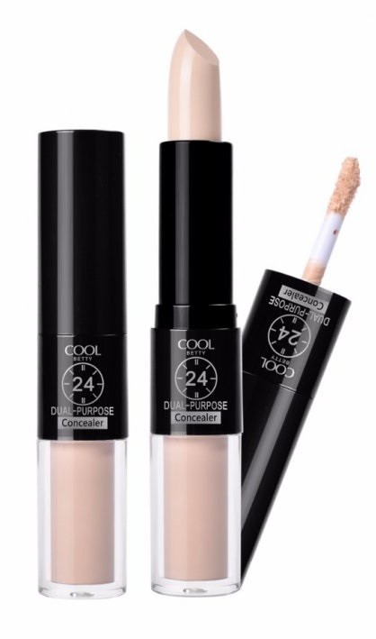 Langtidsholdbar 2-i-1 concealer - 2 nuancer 1