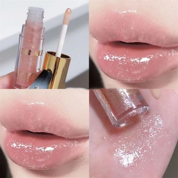 Langvarig, glitrende lipgloss Fugtgivende lipgloss Plejende og nærende lipgloss 1