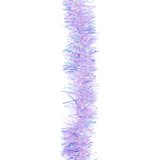 Lanț curcubeu decorativ de Crăciun violet M