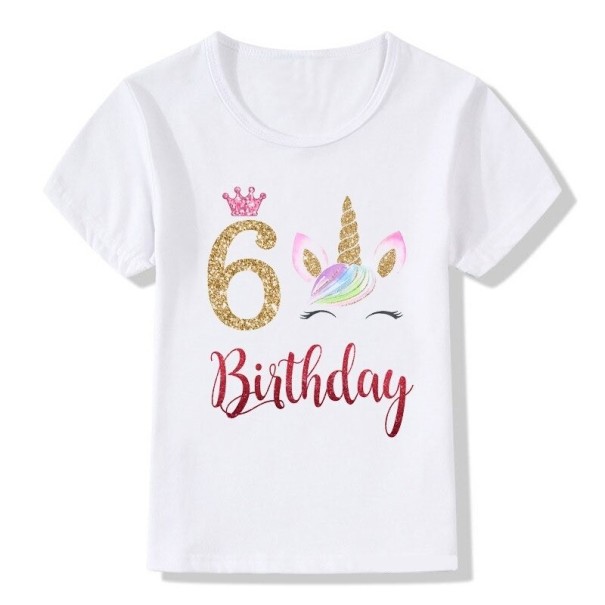 Lány születésnapi póló B1566 10 B