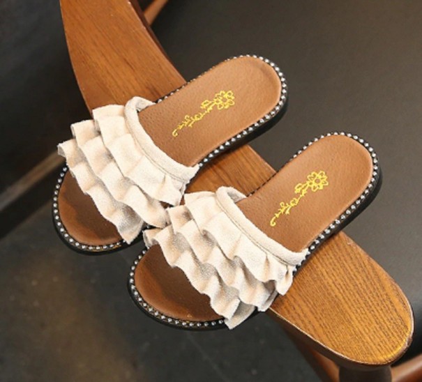 Lányok A2584 papucsa fehér 29,5
