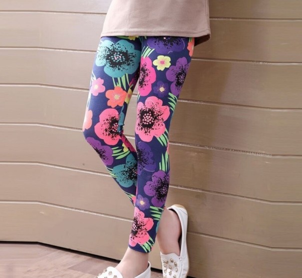 Lányok színes leggings L2285 4 I