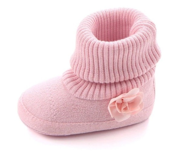 Lányok téli puhatalpú cipő rózsaszín 9-12 hónap
