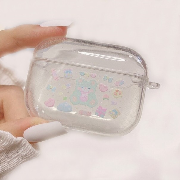 Läpinäkyvä suojus Apple Airpods -koteloon 2