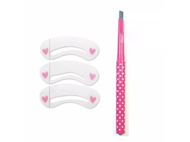 Lápis de sobrancelhas à prova de água cinzento