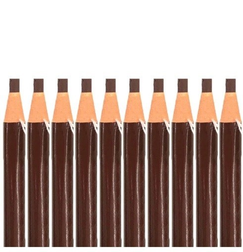 Lápiz de cejas profesional - 10 uds. marrón claro