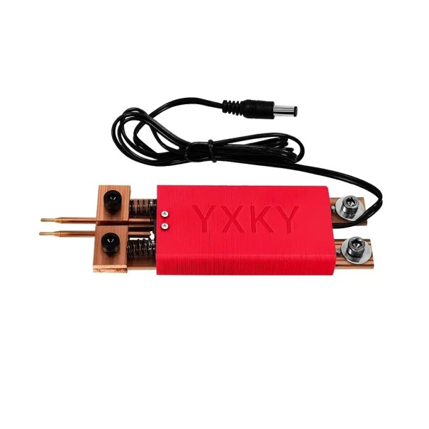 Lápiz de mano para baterías 18650 Herramienta de soldadura integrada con arranque automático Cable de 85 cm Aleación de aluminio y cobre rojo