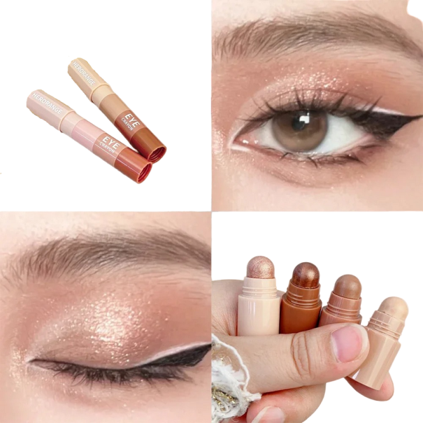 Lápiz de sombra de ojos en crema con purpurina Sombra de ojos en crema 4 en 1 Compact V198 2