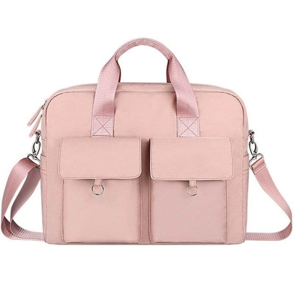 Laptop táska T392 rózsaszín L
