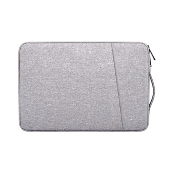 Laptoptas met zijvak voor MacBook, Lenovo, Asus, Huawei, Samsung 13,3 inch, 34 x 24 x 2 cm grijs