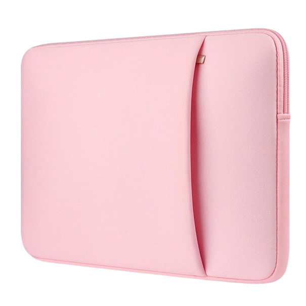 Laptoptasche mit Seitentasche für MacBook Lenovo Asus Dell HP Xiaomi 11 Zoll 31 x 22 x 2,5 cm rosa