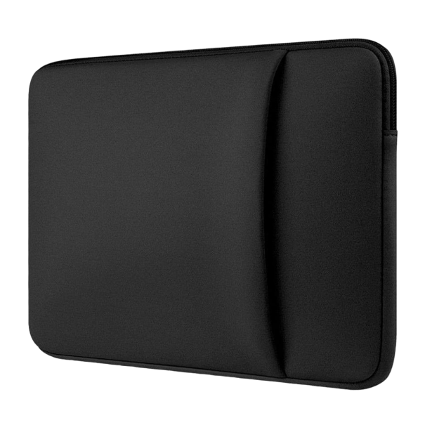 Laptoptasche mit Seitentasche für MacBook Lenovo Asus Dell HP Xiaomi 11 Zoll 31 x 22 x 2,5 cm schwarz