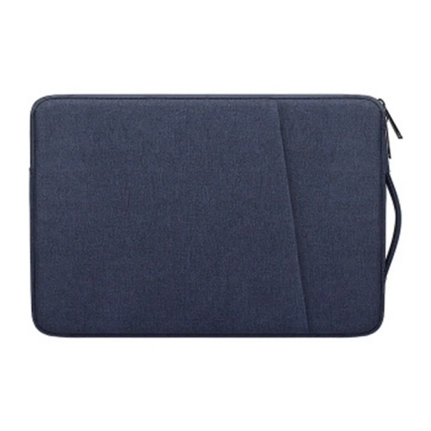 Laptoptasche mit Seitentasche für MacBook, Lenovo, Asus, Huawei, Samsung 15,6 Zoll, 39 x 28 x 2 cm dunkelblau