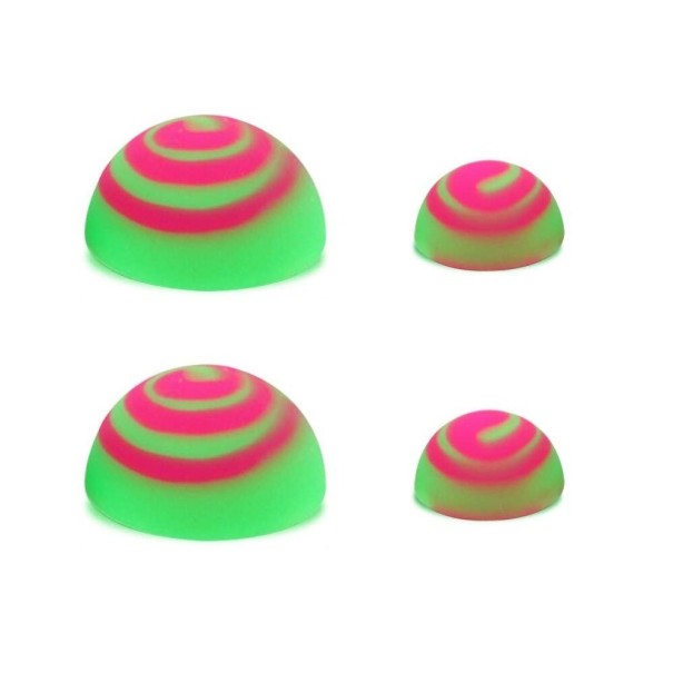 Laptopvoeten 4 stuks groen