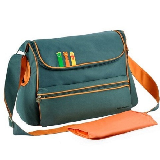 Large Maternity Bag Lola dark green