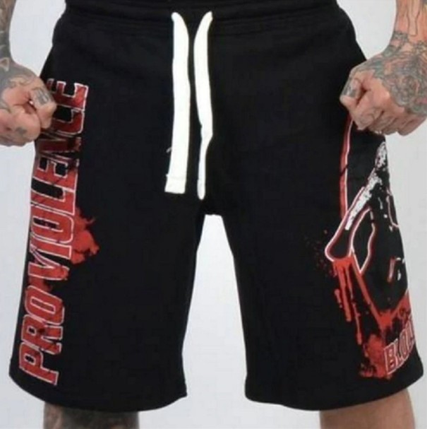Larry-shorts för män röd XL