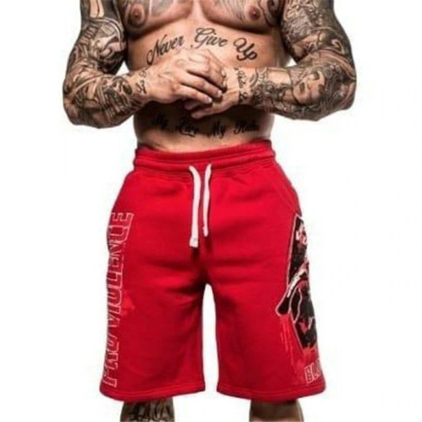 Larry shorts voor heren rood XS