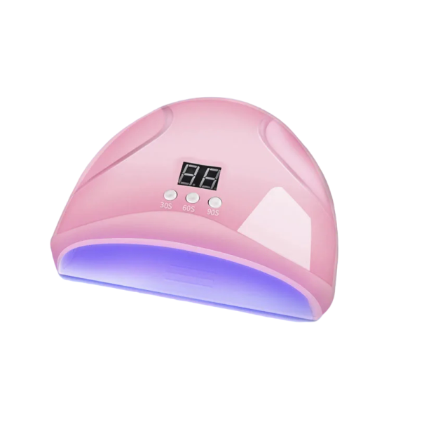 Laserapparat mod fod- og neglesvamp Fjernelse af negle- og fingersvamp 12 LED&#39;er rosa