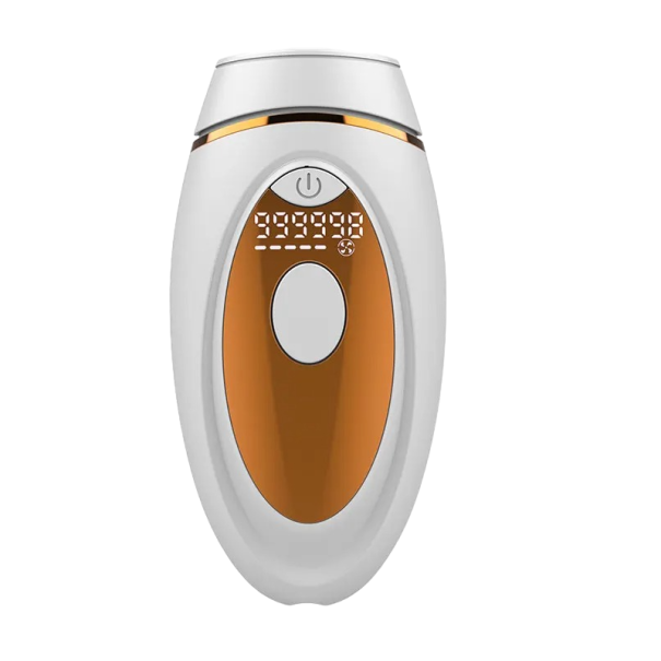 Laserepilator Laserhårfjerningsmaskine IPL-epilator Smertefri maskine LCD-skærm guld