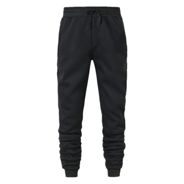Lässige Jogginghose für Herren, Sporthose zum Laufen, Trainieren, Joggen, lockere Hose für Männer, bequeme Trainingskleidung fürs Fitnessstudio schwarz S
