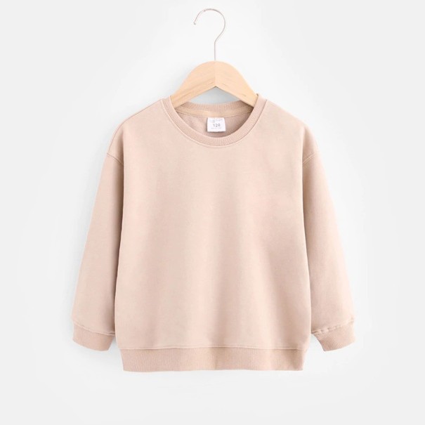 Lasten collegepaita L584 beige 12