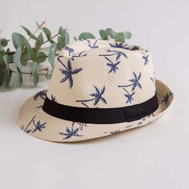 Lasten hattu palmuilla khaki