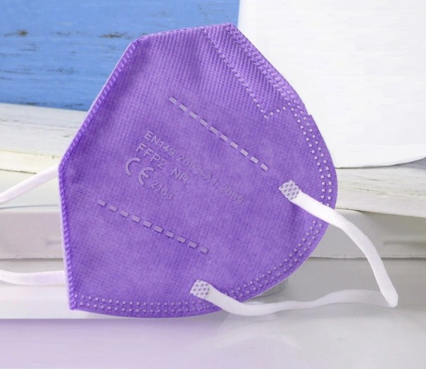 Lasten hengityssuojain FFP2 50 kpl A2465 violetti