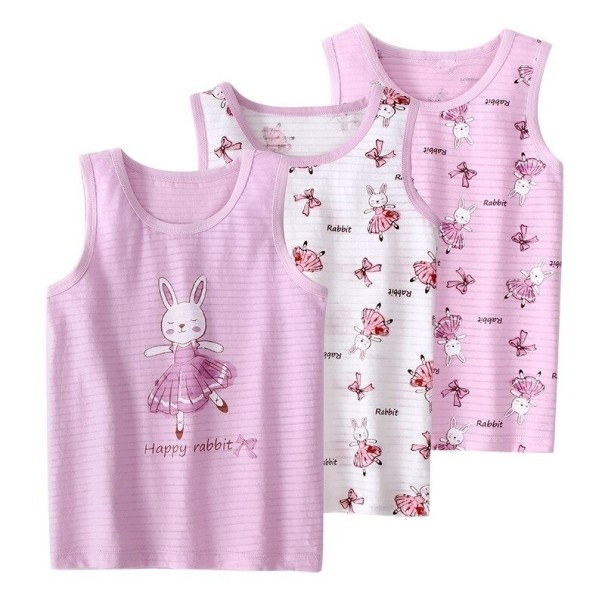 Lasten hihattomat topit 3 kpl 4 D