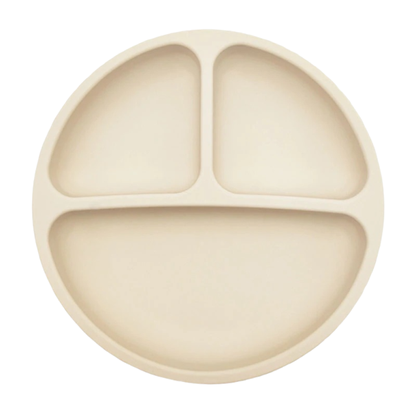 Lasten lautanen beige