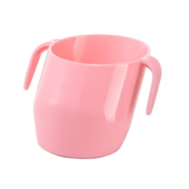 Lasten muki vaaleanpunainen