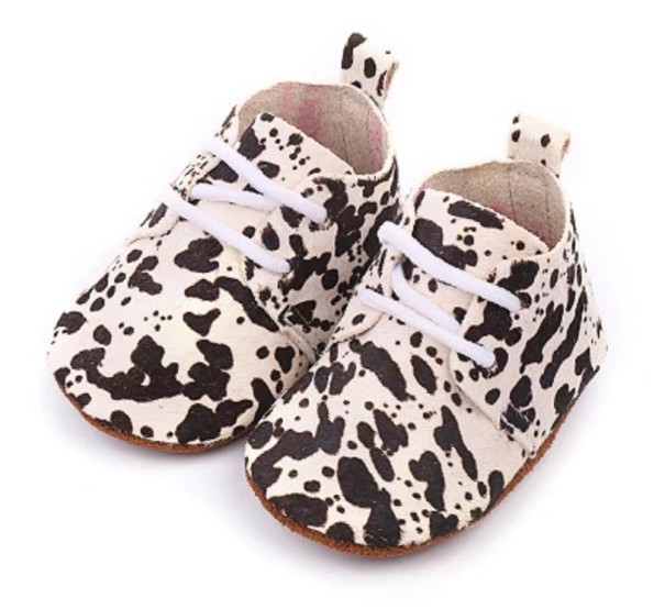 Lasten nahkaiset tohvelit A485 0-6 kuukautta C