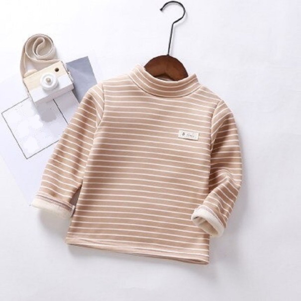 Lasten pitkähihainen collegepaita beige 2