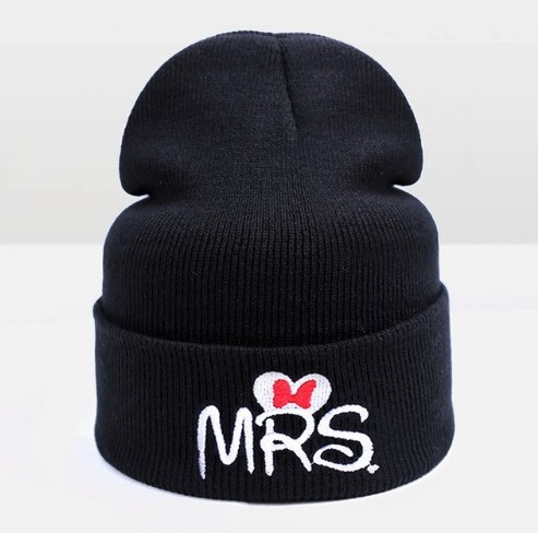 Lasten puuvillainen talvipipo MR. &amp; MRS. 3