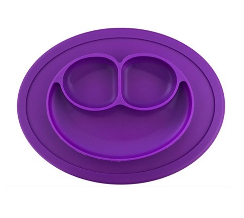 Lasten ruokalautanen violetti