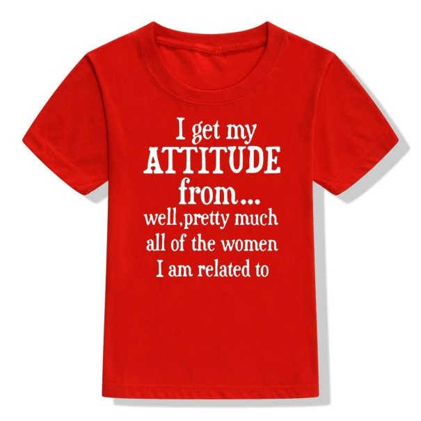 Lasten T-paita B1554 punainen 10 B