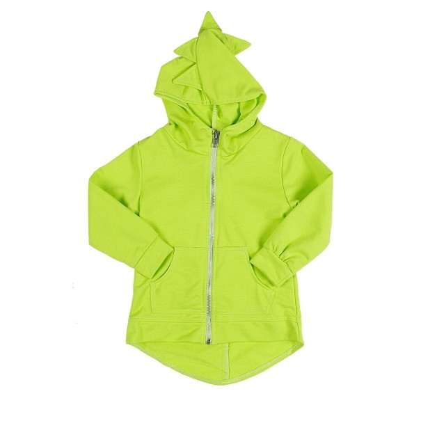 Lasten vetoketjullinen collegepaita L523 vihreä 2