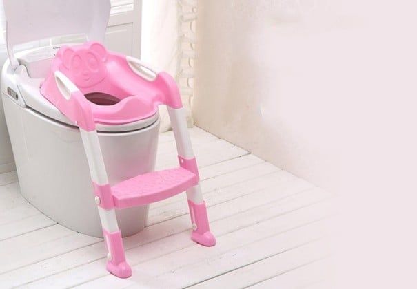 Lasten wc-istuin J1244 vaaleanpunainen