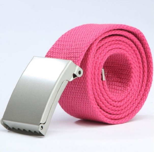 Látkový pásek tmavě růžová 105 cm