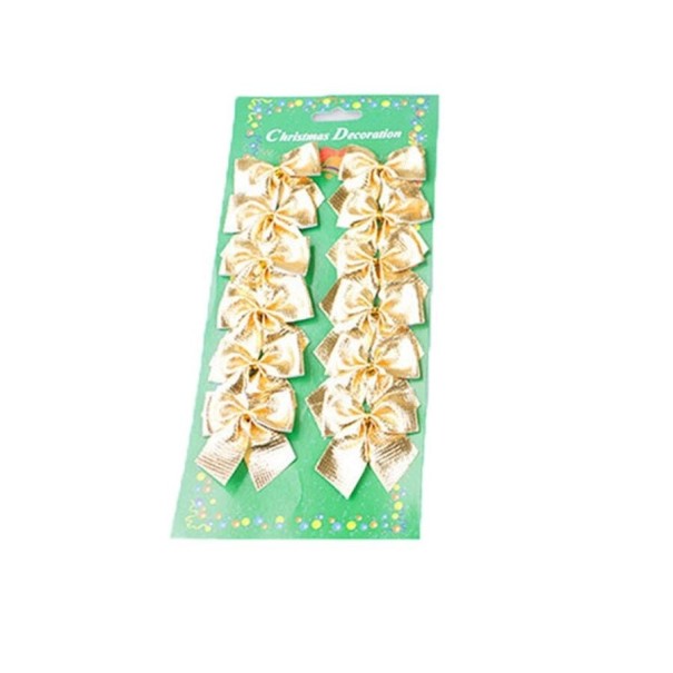 Lazos decorativos navideños 12 uds C623 2