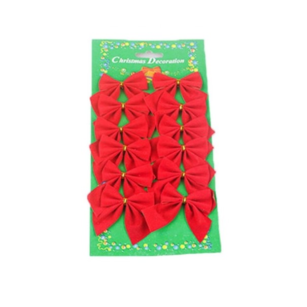 Lazos decorativos navideños 12 uds C623 3
